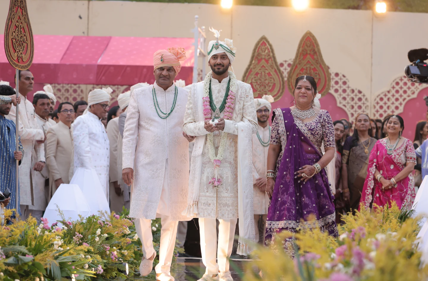 Shyam & Ayushi celebration moment