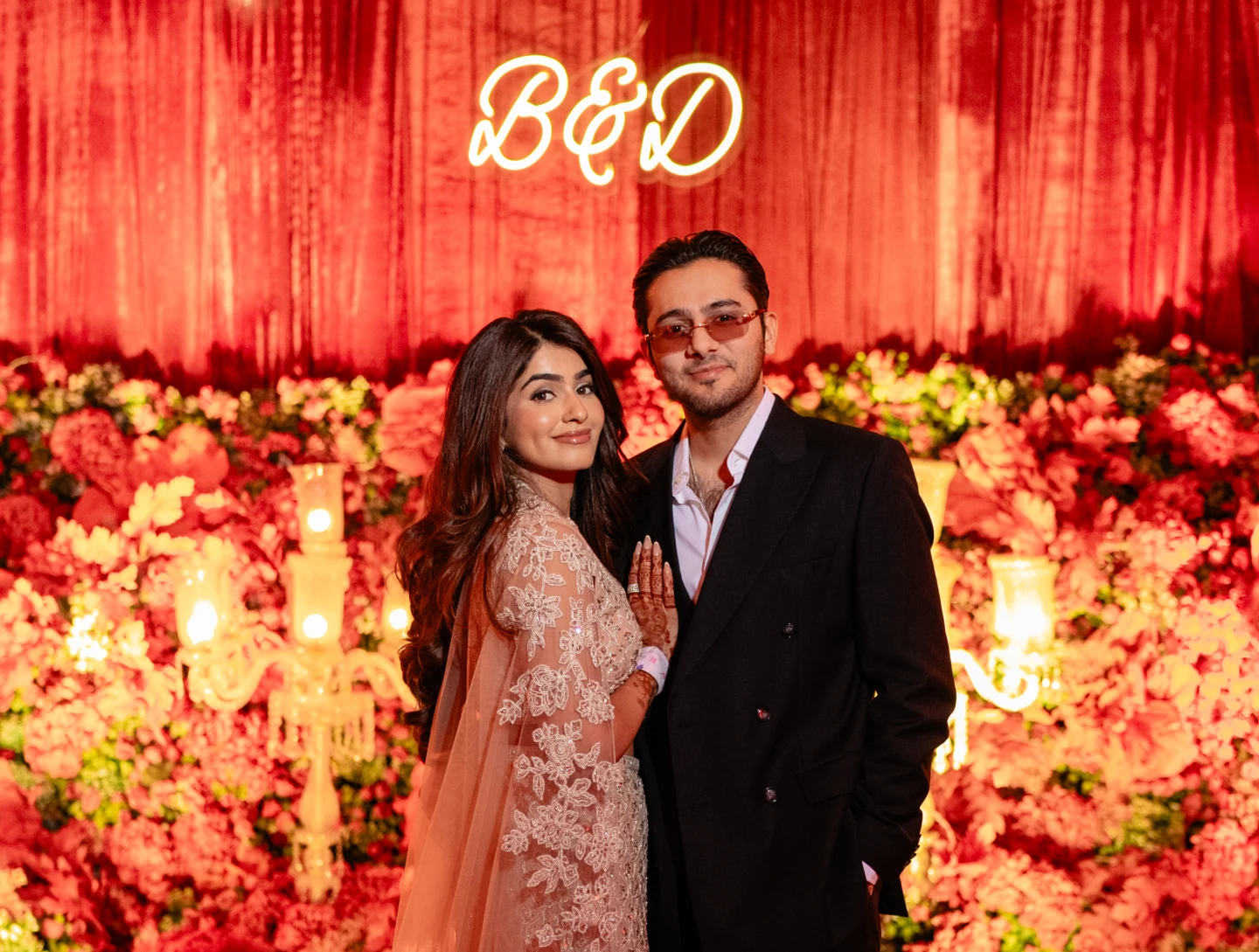 Dev & Bhavisha celebration moment