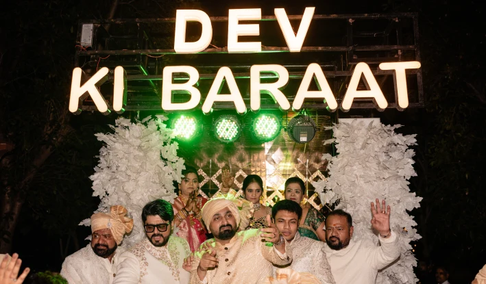 Dev & Bhavisha moment
