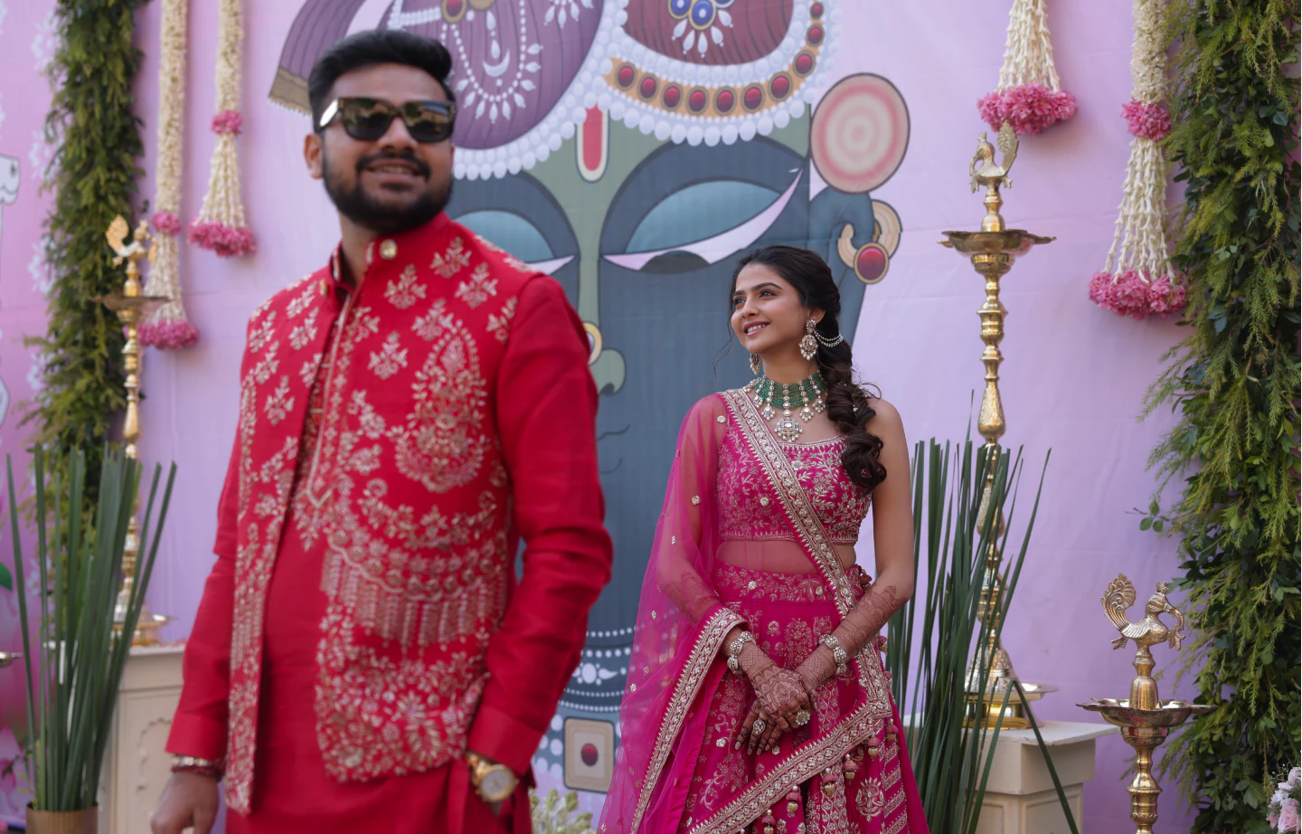 Neer & Dhruv celebration moment