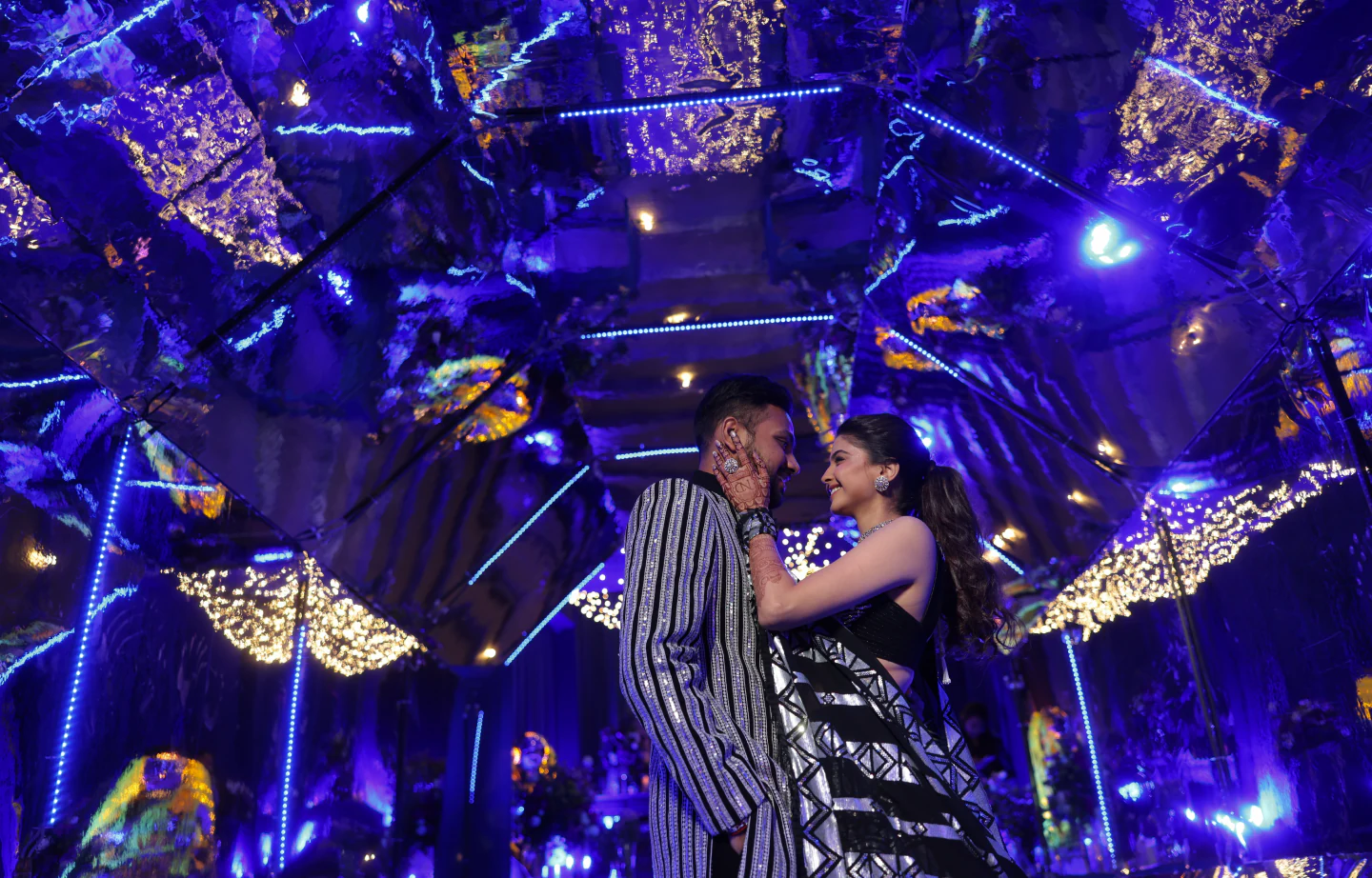 Neer & Dhruv celebration moment